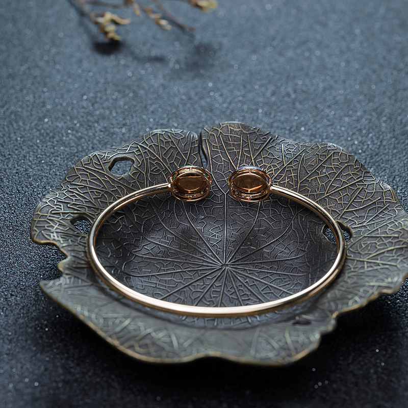 糯种翡翠手镯-红掌柜