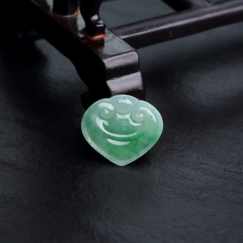 翡翠如意吊坠-红掌柜