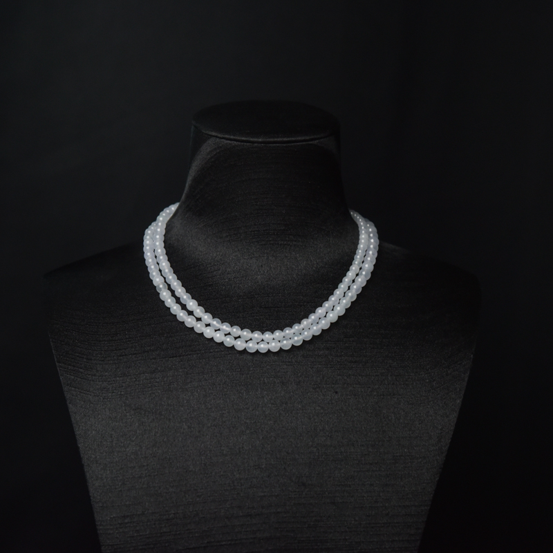 冰种翡翠项链-红掌柜