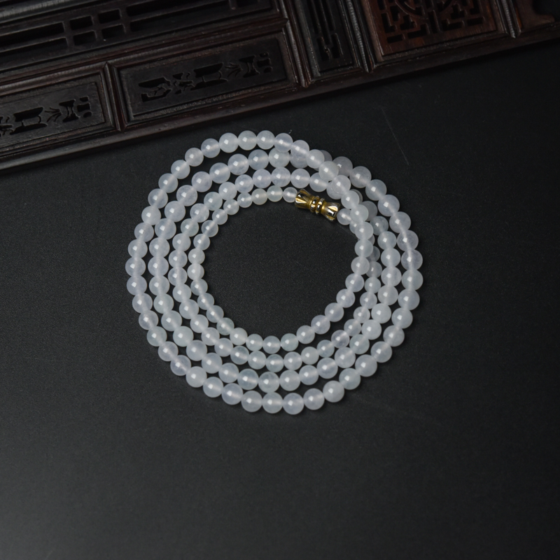 天然翡翠塔链-红掌柜