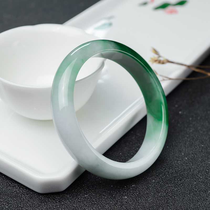 翡翠平安镯-红掌柜