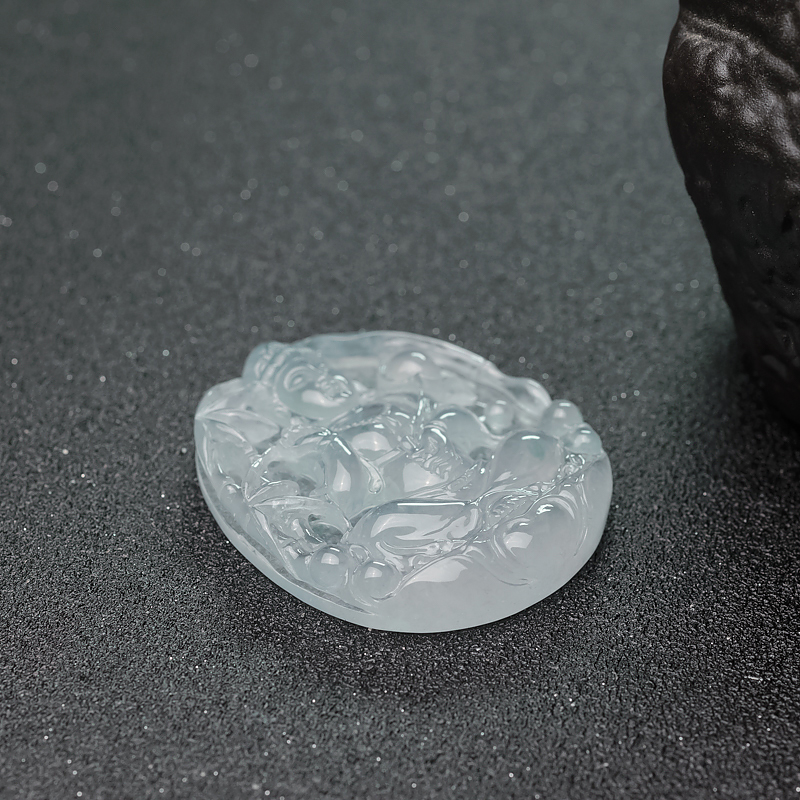 翡翠大势至菩萨-红掌柜