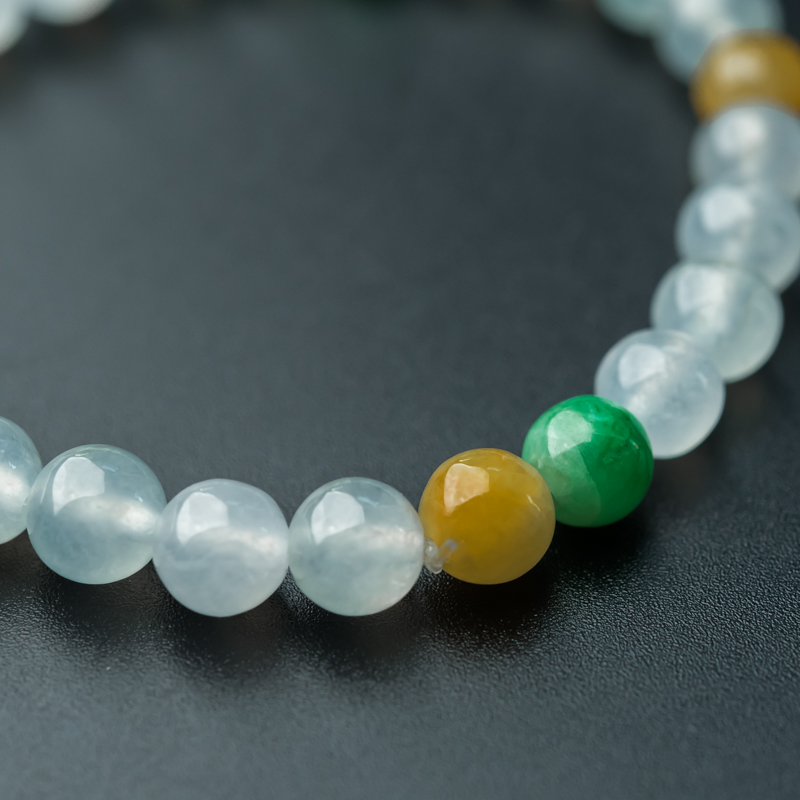 天然翡翠手串-红掌柜