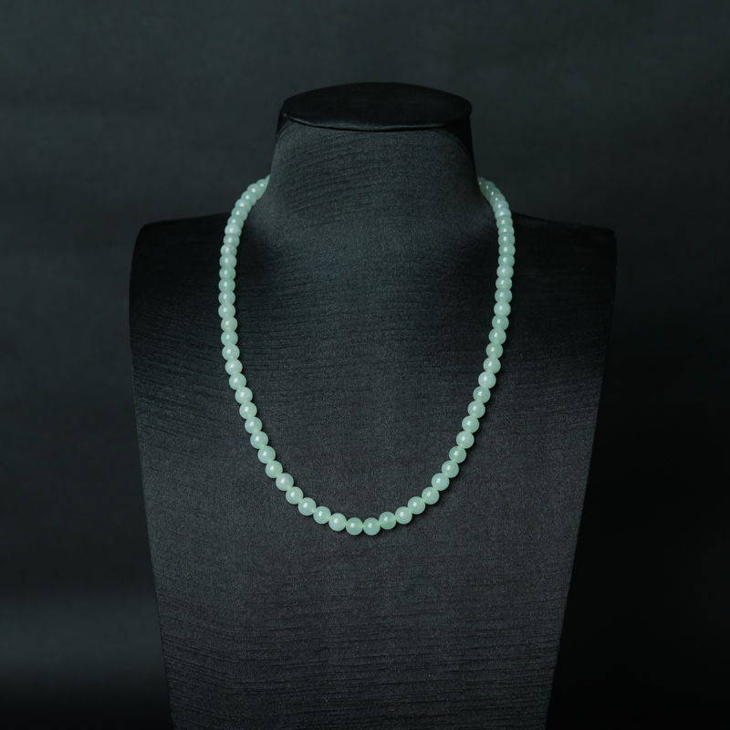 7.1mm翡翠项链-红掌柜