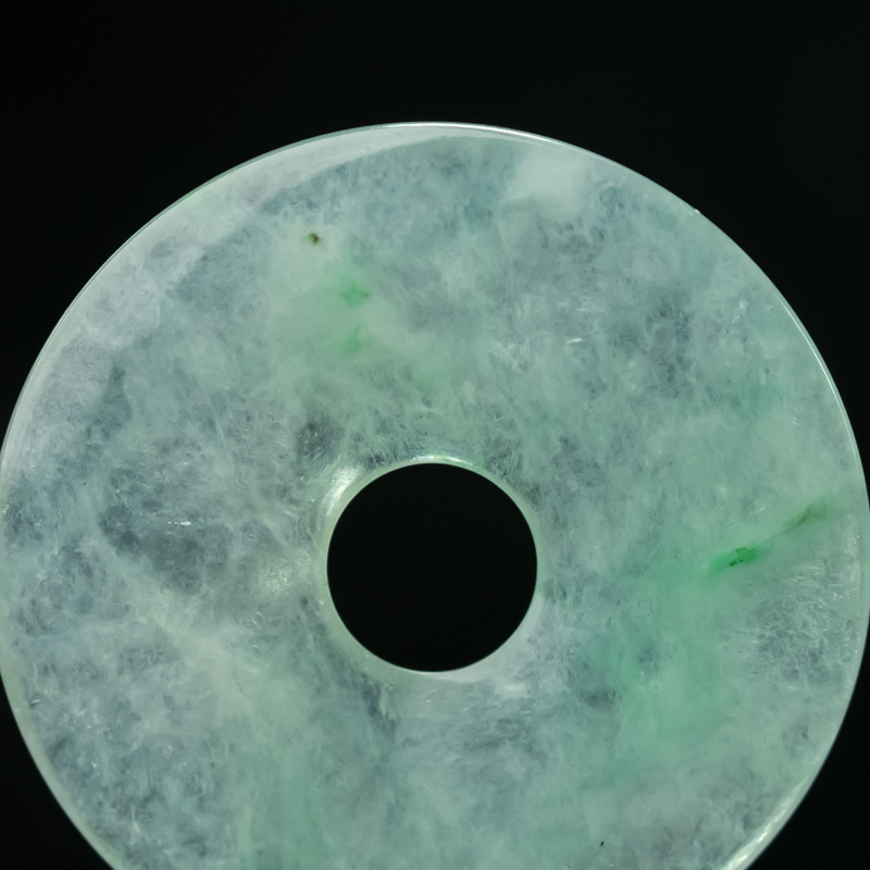 天然翡翠平安扣吊坠-红掌柜