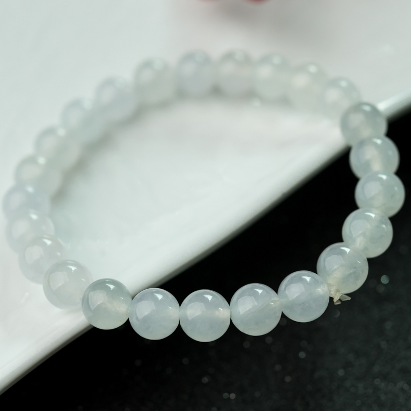 缅甸翡翠手串-红掌柜