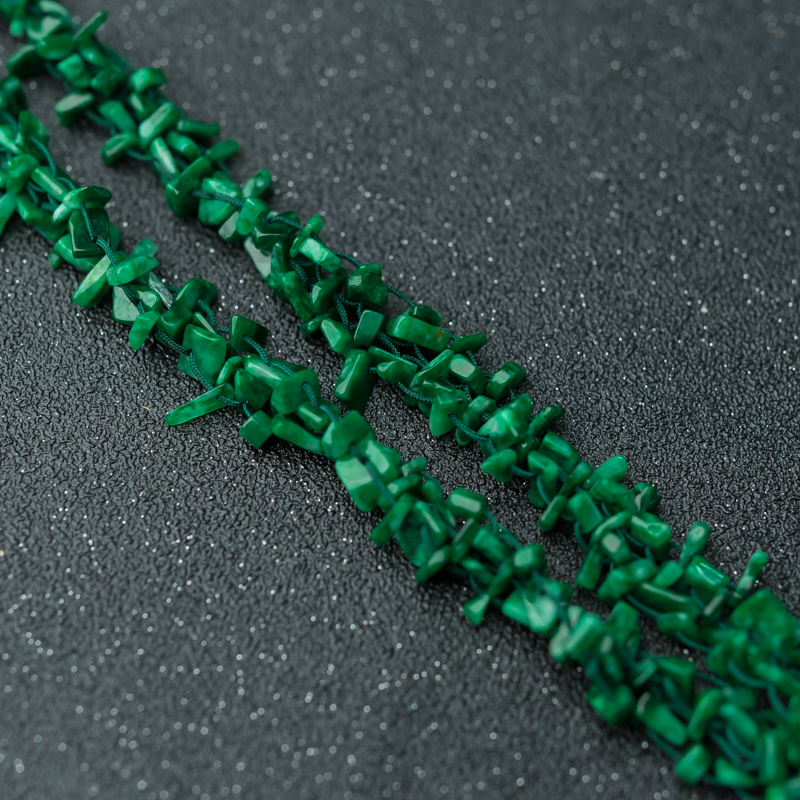 缅甸天然糯种翡翠岁岁平安项链-红掌柜