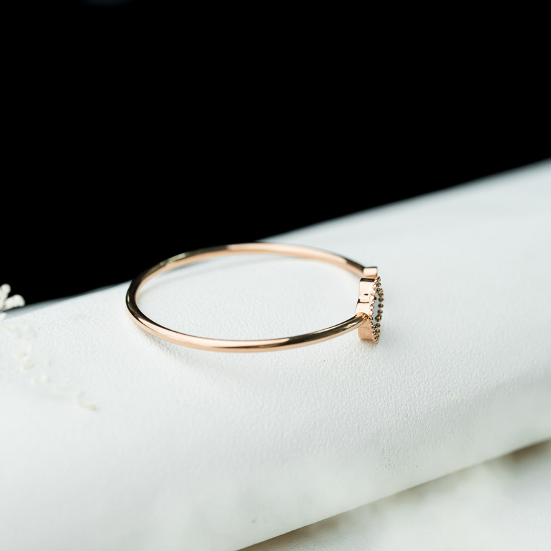 18K墨翠四叶草手镯-红掌柜