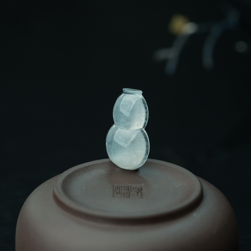 翡翠葫芦吊坠-红掌柜