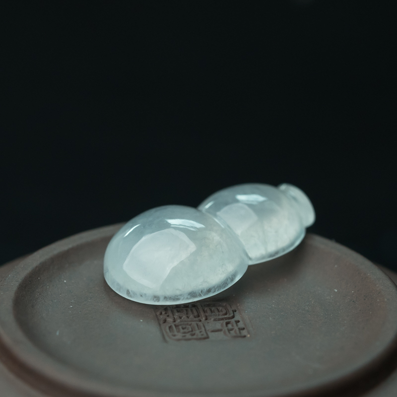 缅甸翡翠葫芦吊坠-红掌柜