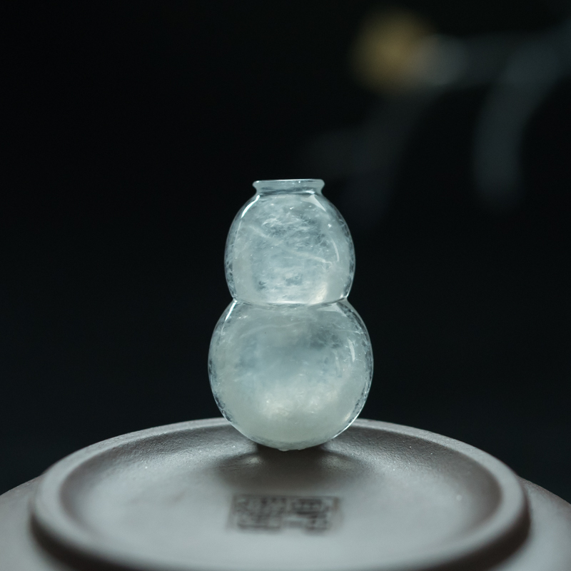 天然翡翠葫芦吊坠-红掌柜