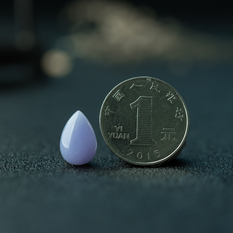 糯种紫罗兰戒面-红掌柜