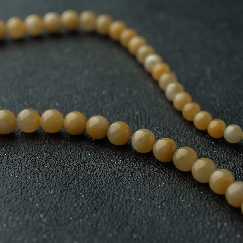 糯种黄翡项链-红掌柜