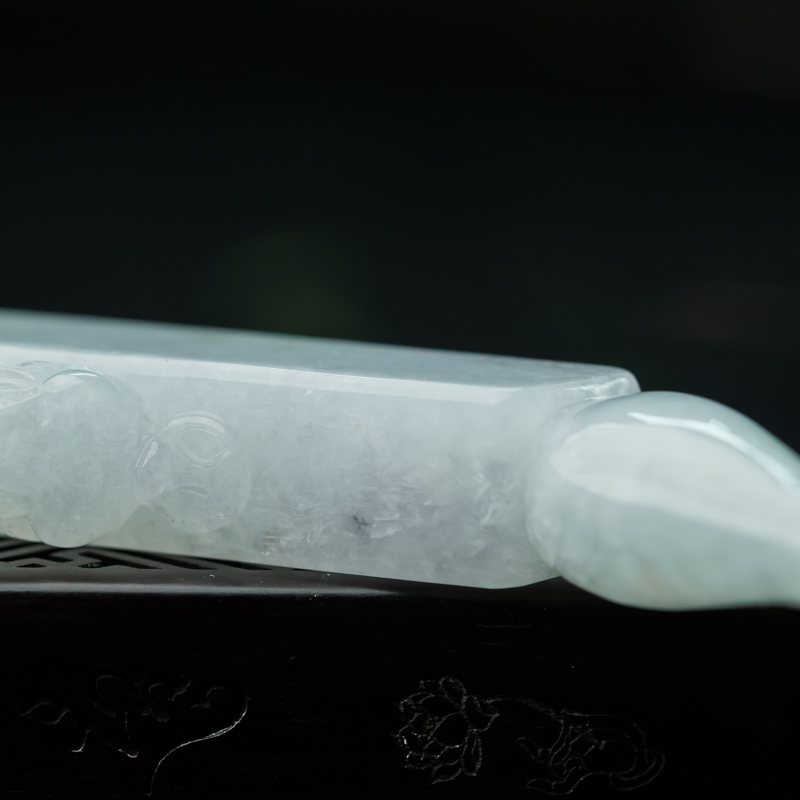 糯种飘翠翡翠烟滤嘴-红掌柜