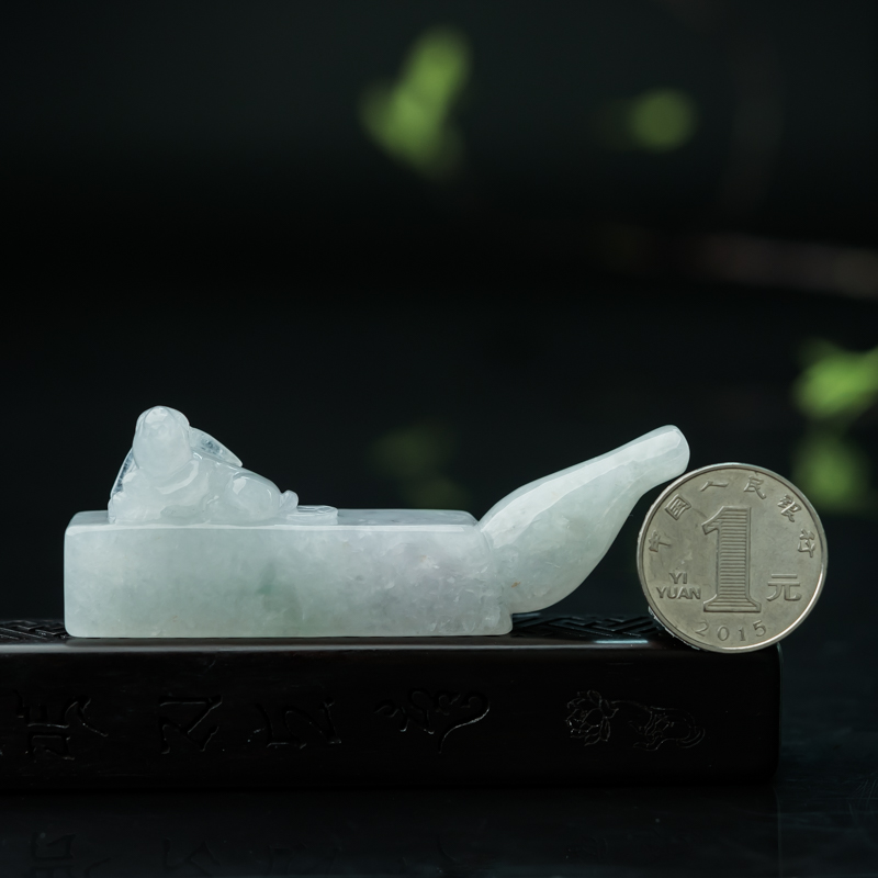 糯种翡翠烟滤嘴-红掌柜