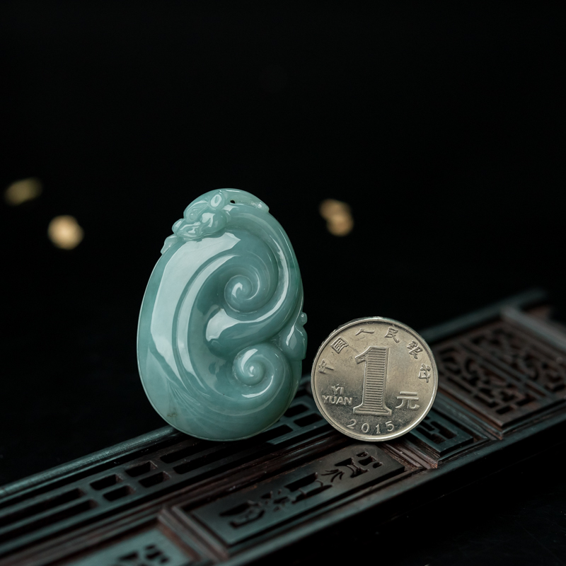 糯种翡翠如意-红掌柜