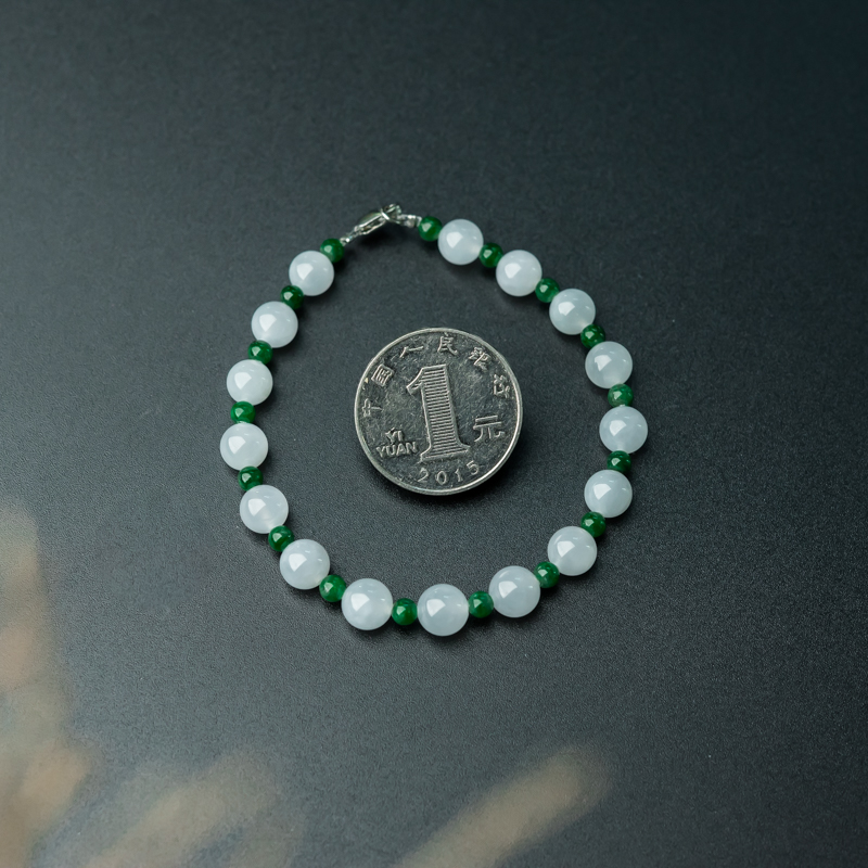 翡翠手链-红掌柜