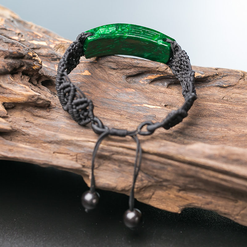 天然翡翠手串-红掌柜