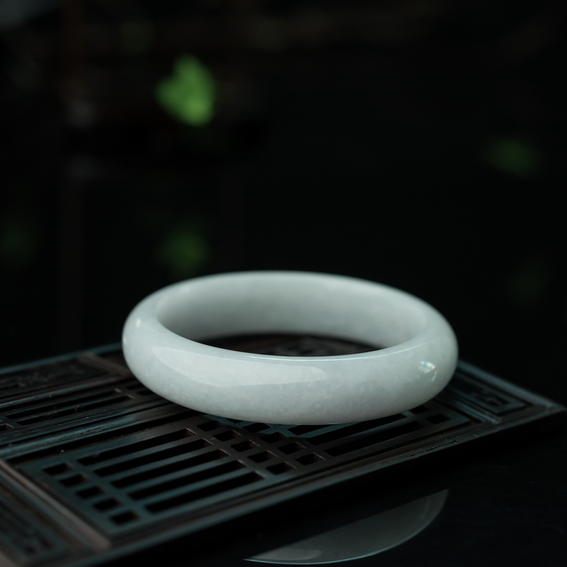 翡翠平安镯-红掌柜