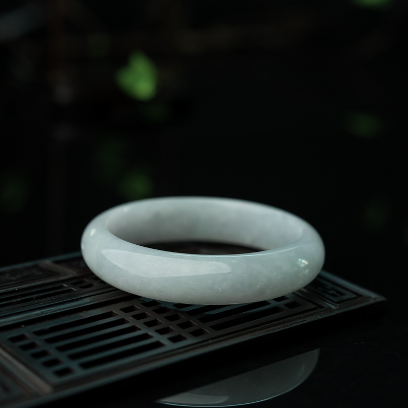 翡翠平安镯-红掌柜