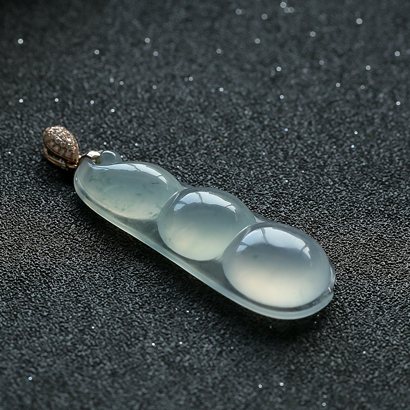 A货翡翠吊坠 - 红掌柜珠宝