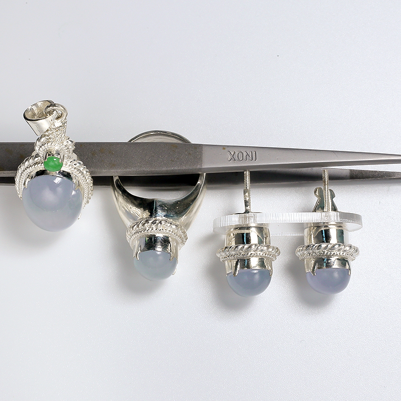 冰种春色翡翠 - 红掌柜珠宝