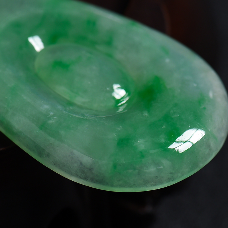 翡翠如意吊坠 - 红掌柜