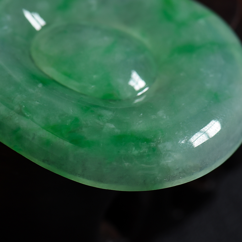 翡翠如意吊坠 - 红掌柜