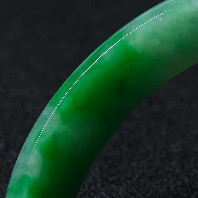 天然翡翠福镯-红掌柜