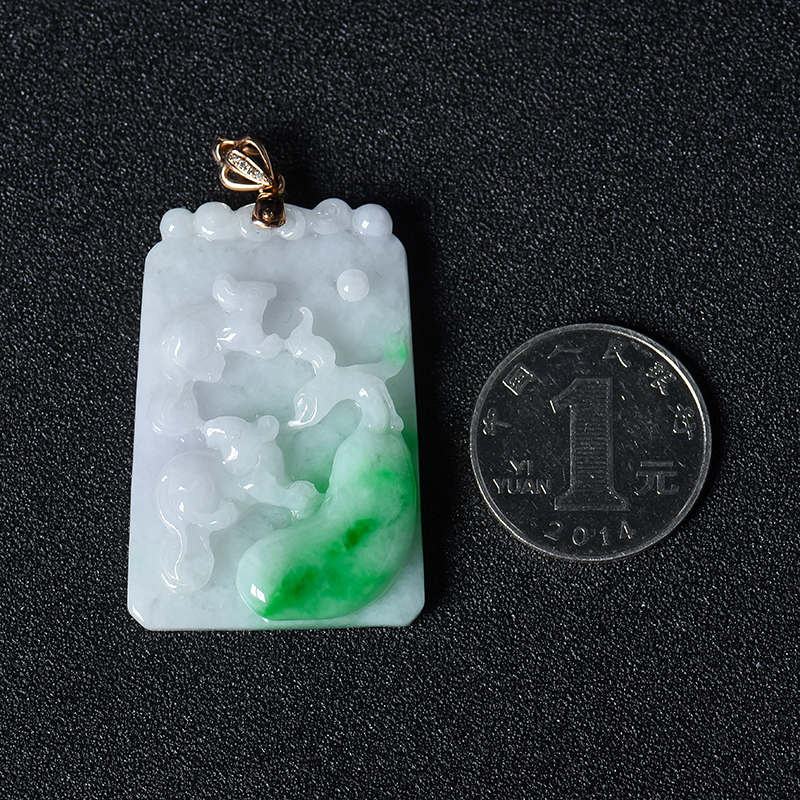 天然翡翠-红掌柜