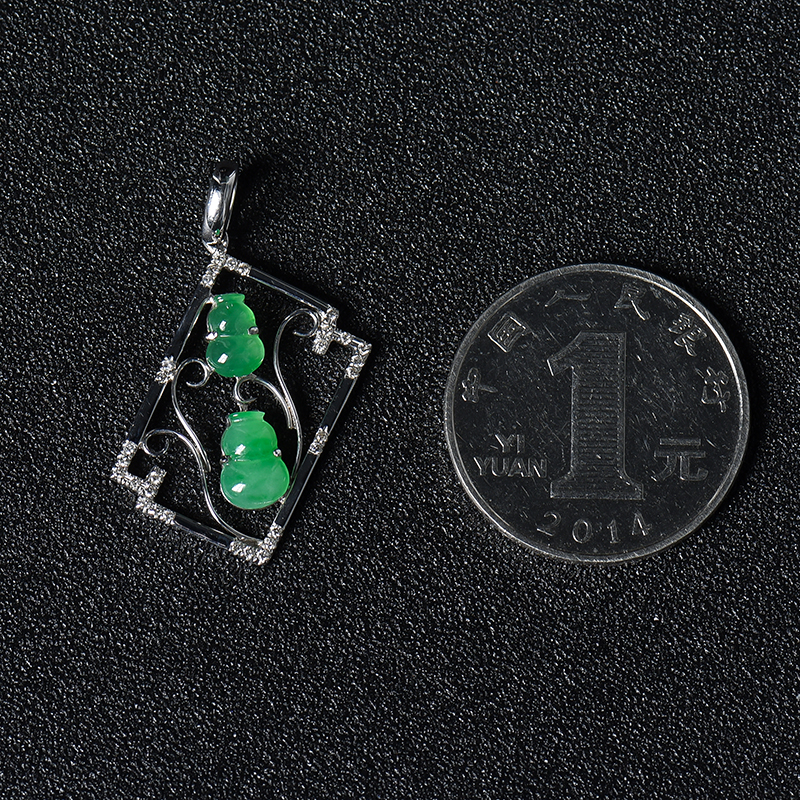 缅甸翡翠葫芦-红掌柜