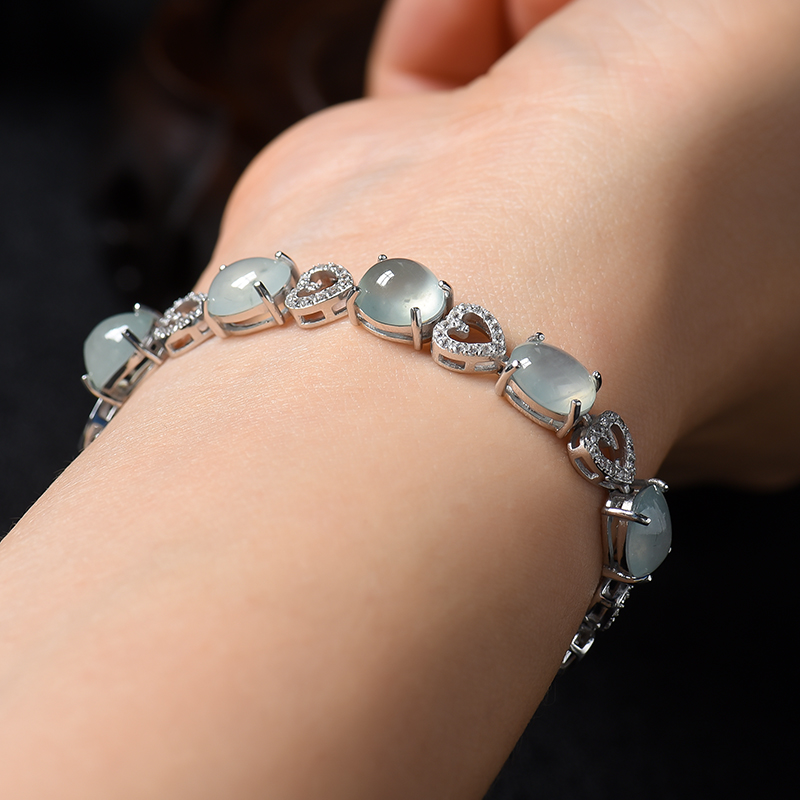 冰种翡翠-红掌柜