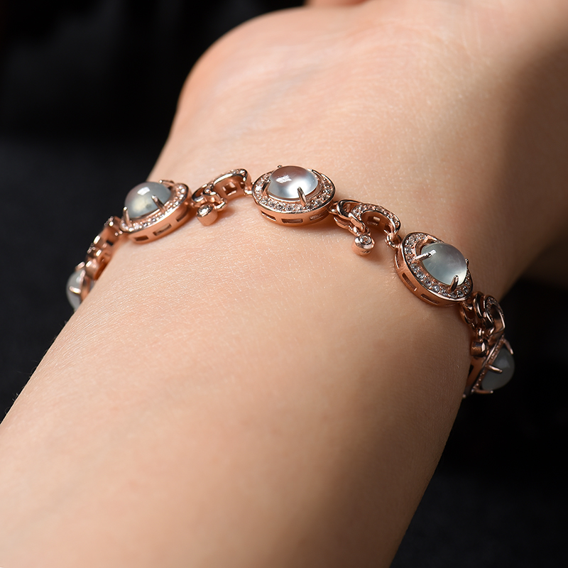 翡翠手链-红掌柜