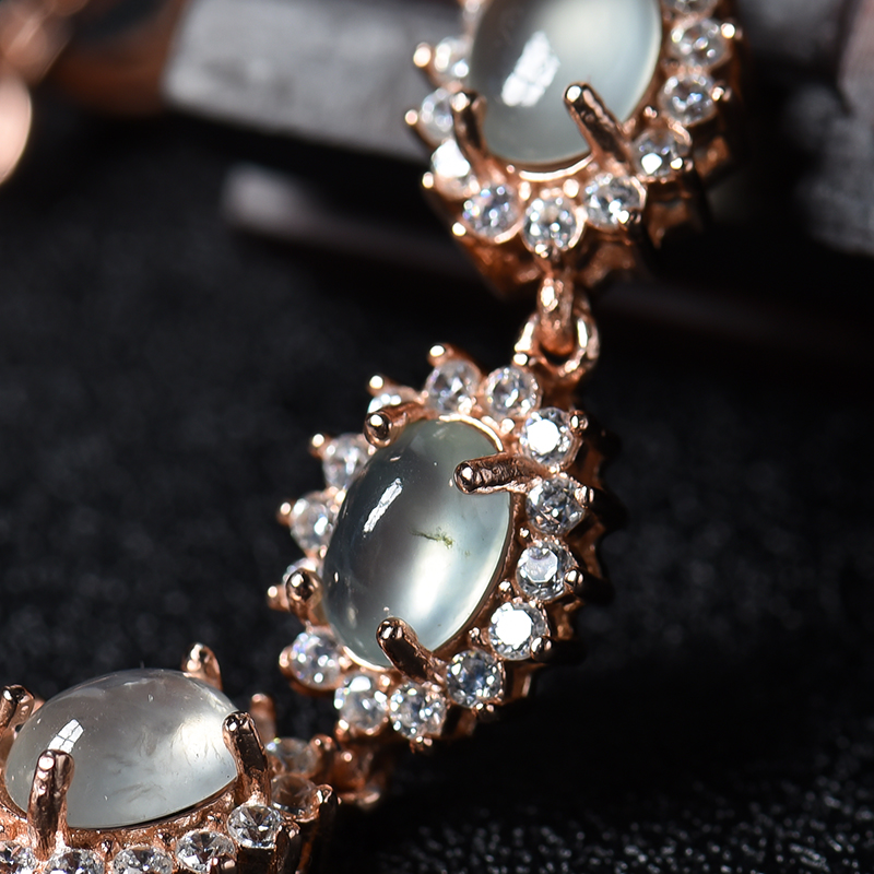 晴水翡翠手链-红掌柜