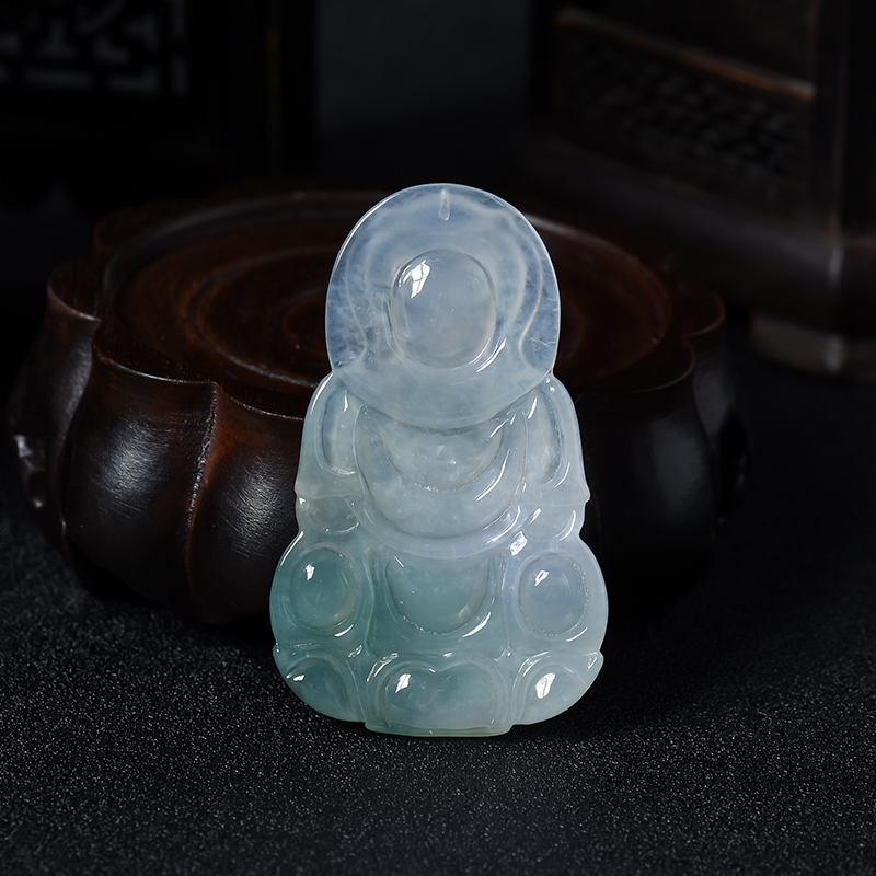 冰糯种翡翠-红掌柜