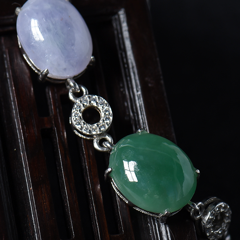 翡翠手链-红掌柜