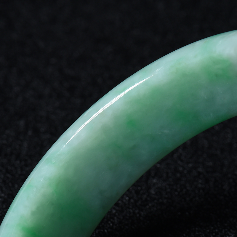 缅甸A货翡翠手镯 - 红掌柜