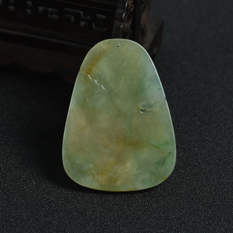 糯种翡翠大展宏图吊坠 - 红掌柜