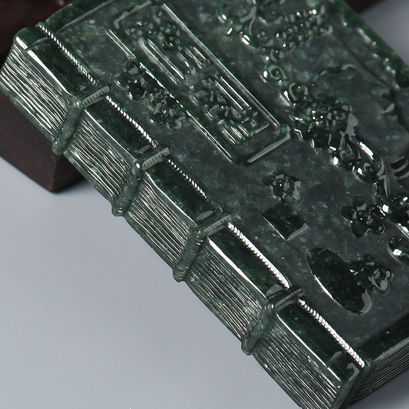 墨翠方牌-红掌柜