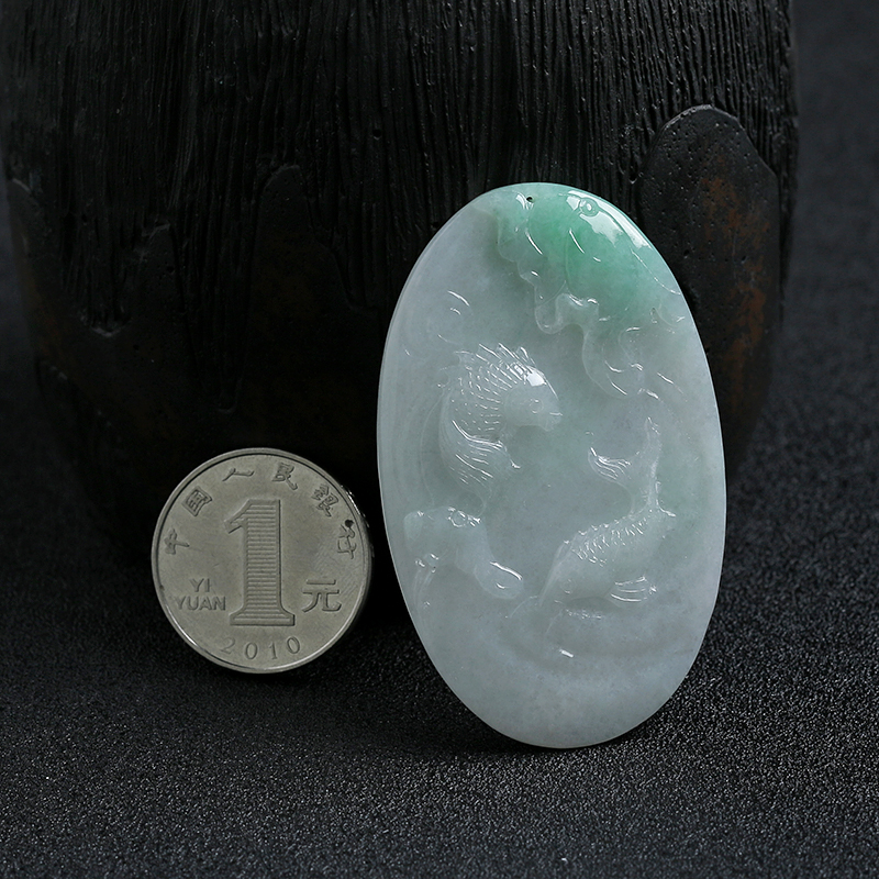 翡翠挂件 - 红掌柜