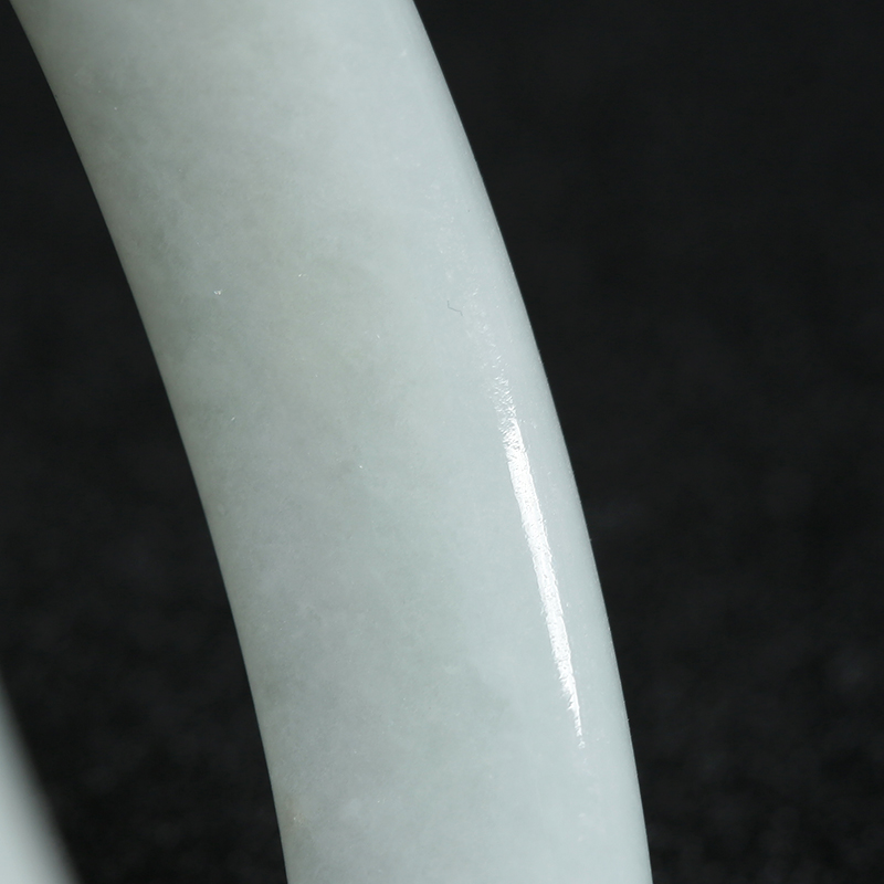 缅甸天然糯种翡翠手镯 - 红掌柜