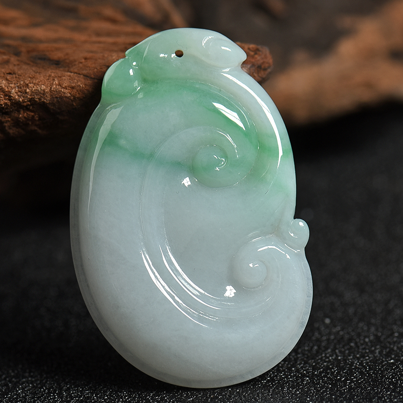 糯种翡翠如意-红掌柜