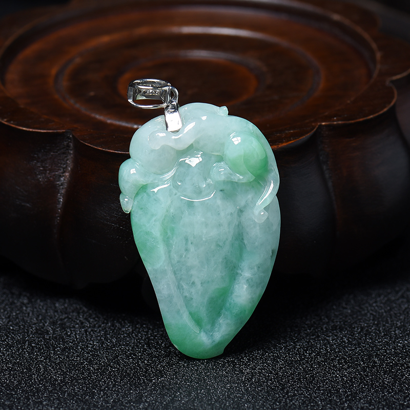 翡翠吊坠 - 红掌柜