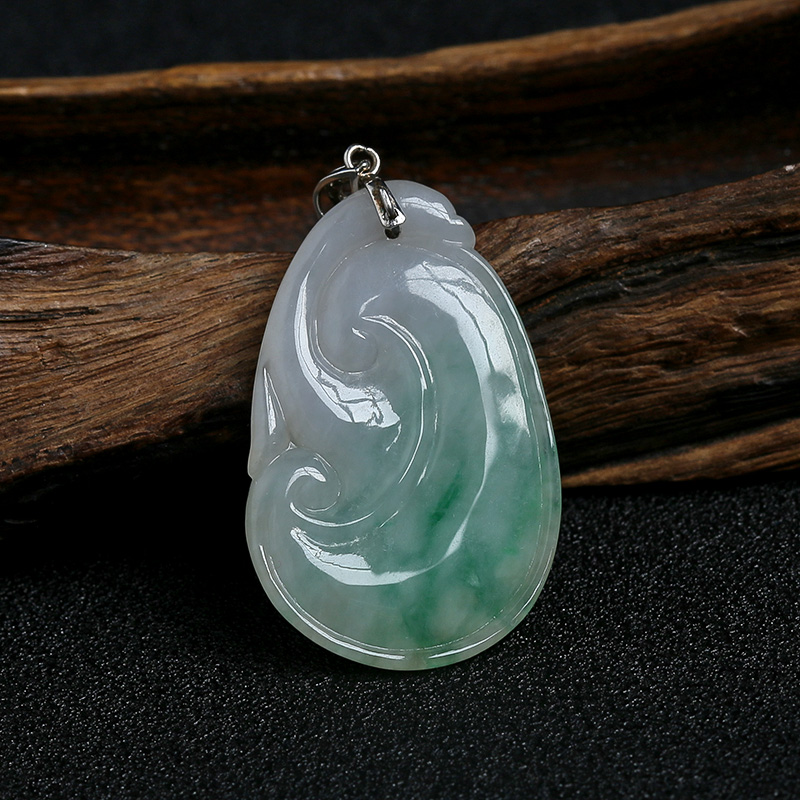 翡翠吊坠-红掌柜