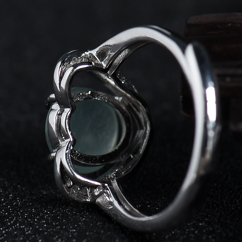 冰种翡翠戒指 - 红掌柜