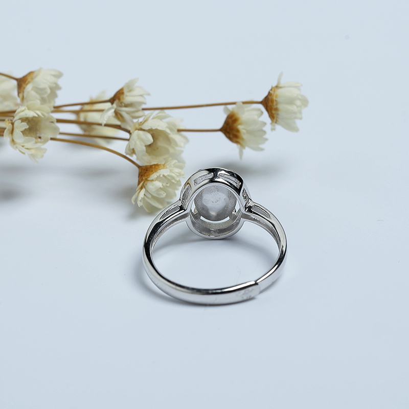 天然翠绿翡翠戒指-红掌柜