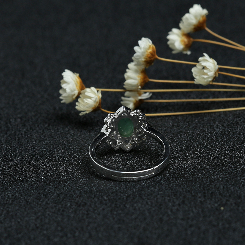 翡翠戒指-红掌柜