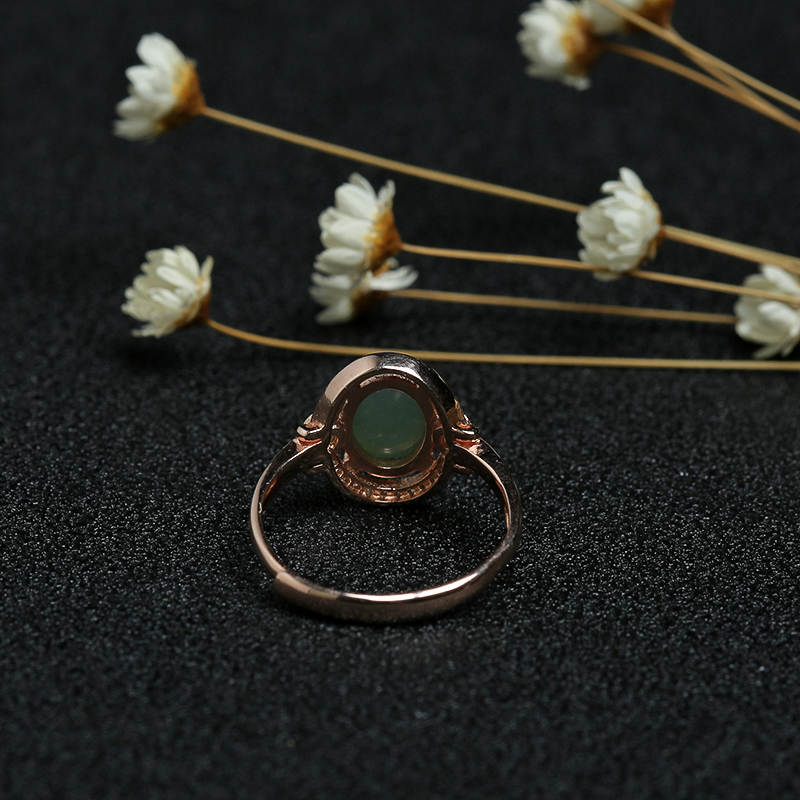 翡翠戒指-红掌柜