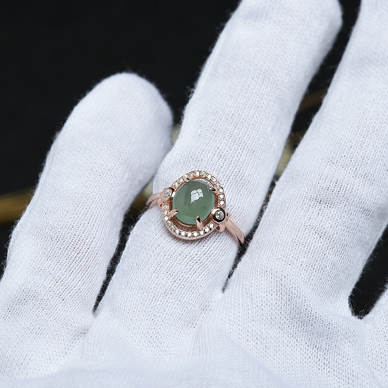 天然翠绿翡翠-红掌柜