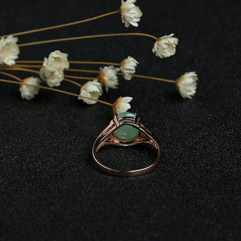 翡翠戒指-红掌柜